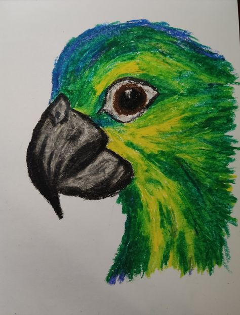 Painting Using Crayons, Pictures To Draw With Colored Pencils, Crayon Drawing Inspiration, Drawings With Wax Crayons, Pencil Crayons Drawing, Painting With Wax Crayons, Art With Wax Crayons, Crayon Wax Art, Wax Color Drawing