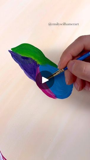 172K views · 1.6K reactions | [clip] Painting a hummingbird 🎨😍 #art #painting #tutorials #acrylicpainting #stepbystep #howto | Emily Seilhamer Art | Emily Seilhamer Art · Original audio Hummingbird Painting Acrylic Easy, Humming Bird Painting Acrylics, Hummingbird Art Painting, Hummingbird Painting Acrylic, Bird Painting Acrylic, Abstract Ideas, Hummingbird Painting, Hummingbird Art, Painting Tutorials