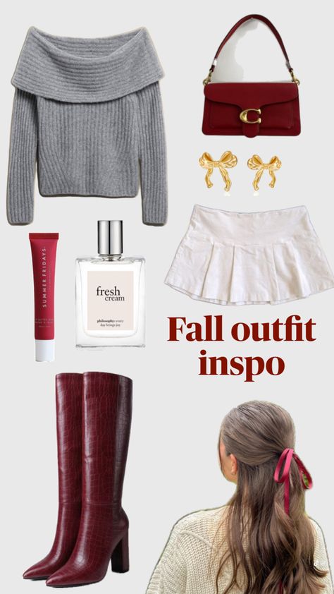 Cute and cozy outfit perfect for autumn or winter Winter Recruitment Outfits, Sorority Rush Outfits Winter, Winter Rush Outfits, Warm Weather Christmas Outfit, Winter Rush Outfits Sorority, Paris Spring Outfit, Fall Preppy Outfits, Preppy Christmas Outfit, Preppy Style Winter