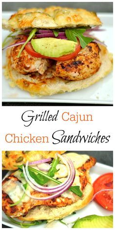 Cajun Chicken Sandwich, Cajun Chicken Burger, Chicken Sandwiches, Healthy Food Facts, Cajun Chicken, Dry Rub, Healthy Meal Plans, Chicken Sandwich, It Goes On