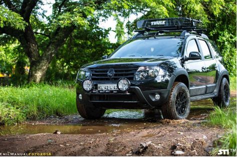 Modified Renault Duster in Kerala Renault Duster Modified, Mahindra Thar Modified, Thar Modified, Night Engagement Photos, Ford Endeavour, Renault Duster, Off Road Camper, Dacia Duster, All Terrain Tyres