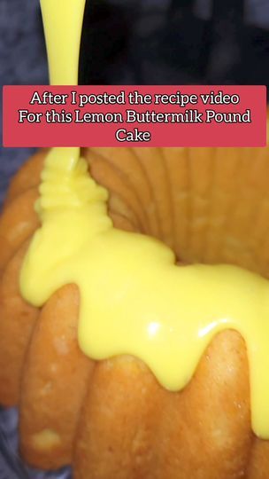 23K views · 421 reactions | You can find the full video recipe for my Lemon Buttermilk Pound Cake on my page. #recipe #lemon #cake | Mama Sofana's Buttercream Dreams | Mika Lett · Like That (Instrumental) Lemon Buttermilk Pound Cake, Buttermilk Pound Cake, Lemon Cake, Pound Cake, Buttermilk, Food Videos, Butter Cream, Lemon, Canning