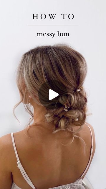 Wedding Hair Northern Ireland on Instagram: "A quick tutorial showing the main steps from one of my most requested wedding hairstyles this summer.  Hairpins from @littlepearlco  Clip in extensions @cliphairlimited ⚡️ KIM5 for discount  Styled on @katietrowen @antipodetheagency   #hairtutorial #hairvideo #hairvideos #updo #updoideas #hairstyles #hairideas #weddinghair #weddinghairstyles #bridalhair #formalhair #promhair #howtodohair #hairhacks #hairtrends #hairstyleideas #hairup #upstyle #wearcliphair #brideswearcliphair #bridalupdo #updotutorial" Updo Hairstyles With Clip In Extensions, Updo With Clip In Extensions, Low Updo Tutorial, High Bun Hairstyles Wedding, Updos With Extensions, Wedding Hairstyles For Bridesmaids Updo, Wedding Hair Tutorial Videos, Updo With Extensions, Upstyle Hairstyles