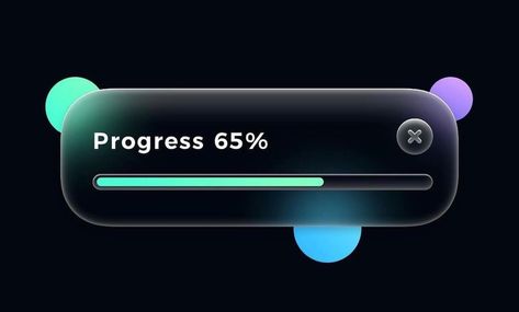 Design Glossy Neumorphism UI Soft Progress Bar Illustration Illustrator Adobe Transparent Gloss Color Colour Progress Bar Ui Design, Progress Bar Design, Progress Bar Ui, Loading Ui, Tattoo Eskiz, Ui Buttons, App Design Layout, Loading Screen, Bar Inspiration