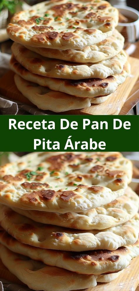 ¿Interesado en recetas de cocina fáciles? Esta receta de pan de pita árabe es perfecta para ti. Ideal para recetas caseras rápidas y deliciosas. Pita