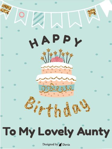 So Blessed to Have You - Happy Birthday Wishes Card for Aunt | Birthday & Greeting Cards by Davia Happy Birthday Aunt From Niece, Happy Birthday Wishes Aunt, Birthday Greetings For Aunt, Happy Birthday Tia, Birthday Wishes For Aunt, Birthday Card For Aunt, Birthday Aunt, Happy Birthday Auntie, Happy Birthday Aunt