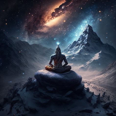 himalyas,himalya,shiva,mahadev, mediation,yoga,silent,stars,universe,hinduism,silence, Shiv And Universe, Shiva And Universe, Shiv Meditation Wallpaper, Lord Shiva Universe, Shiva Meditation Wallpaper, Shiv Meditation, Shiva Universe, Mahadev Meditation, Lord Shiva Meditating