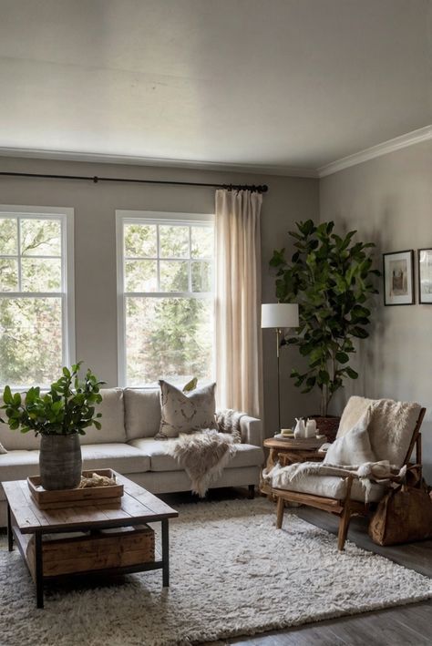 Explore how to select the ideal shade of gray for your living room walls. Discover daily routines and decor advice from professional interior designers in this insightful post. #Ad #homedecor #homedesign #wallpaints2024 #Painthome #interiorarchitecture Wall Colors Green Living Room Colors
Bright Living Room Colors
Apartment Renovation
Living room Remodeling
Modern Paint Colors
2024 Curtains On Gray Walls Living Room, Color Schemes With Gray Living Room, Greige Paint Living Room, Interior Design Gray Walls, Plain Living Room Makeover, Living Room Dark Grey Walls, Modern Living Room Wall Colors, Living Room Colors Beige, Wall Colors For Living Room 2024