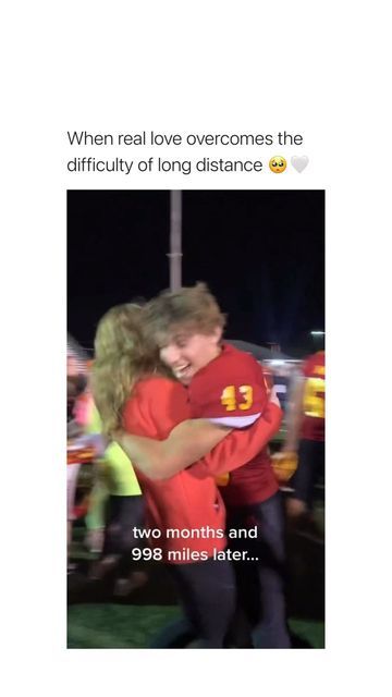 couples! 💫 on Instagram: "His reaction after she traveled 1000 miles to surprise him at his game ❤️ via: mackenzies.snacshack/tiktok" Real Love, Long Distance, Incoming Call, Travel, On Instagram, Instagram