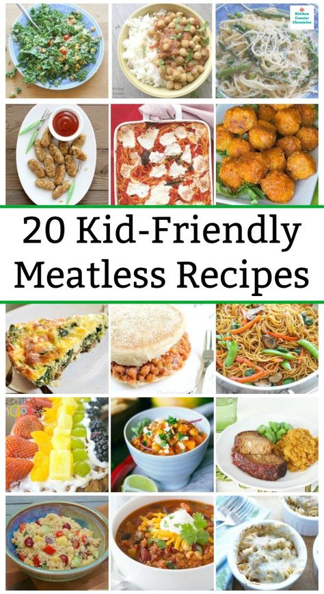 Vegetarian Dishes For Kids, Meatless Meals With Protein, Vegetarian Kids Dinner, Picky Eater Vegetarian Recipes, Picky Vegetarian Recipes, Vegan Recipes Kids Friendly, Vegetarian Family Recipes, Kid Friendly Meatless Meals, Veggie Kids Recipes