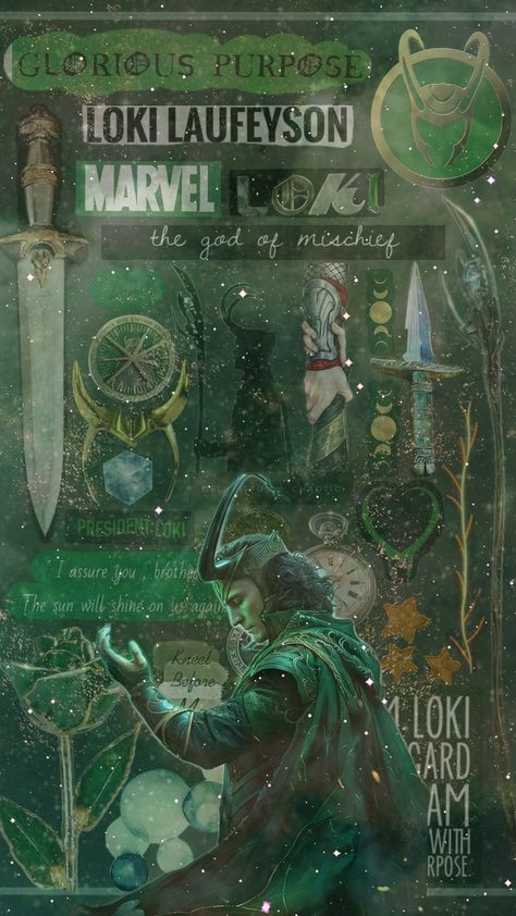 #loki #godofmischief #asgardian #marvel #marvelstudios #mcu #fyp #tvseries #greenaesthetic #wallpaper Loki Tarot Card, Loki Marvel Aesthetic, Loki Art Wallpaper, Marvel Loki Wallpaper, Loki Laufeyson Wallpaper, Loki Wallpaper Aesthetic, Loki And Frigga, Editing Material, Loki Aesthetic