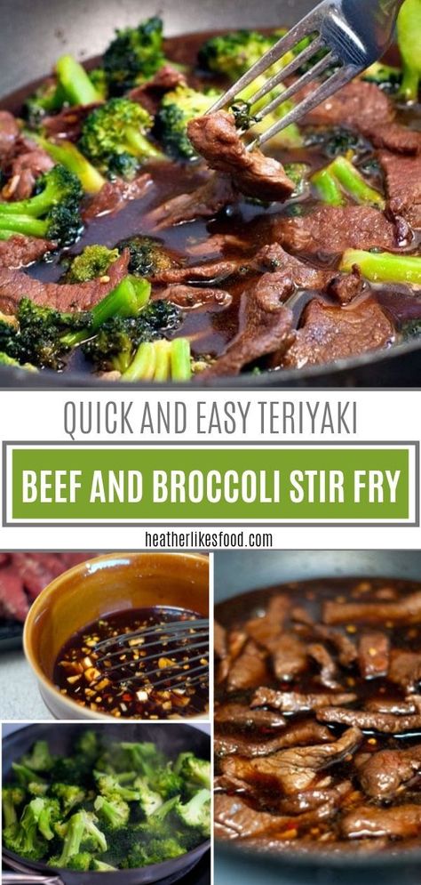 Steak Teriyaki Stir Fry, Teriyaki Beef And Broccoli, Terriyaki Beef, Shaved Beef Recipe, Frozen Broccoli Recipes, Teriyaki Beef Stir Fry, Super Quick Dinner, Beef And Broccoli Sauce, Beef Stir Fry Recipe