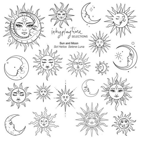 Be Cool Tattoo, Sun Tattoo Designs With Face, Outside Tattoo Ideas, Third Eye Sun Tattoo, Sun Spiritual Tattoo, Sun Moon Face Tattoo, Sun Patchwork Tattoo, Soon And Moon Tattoo, And Somehow After Everything Tattoo