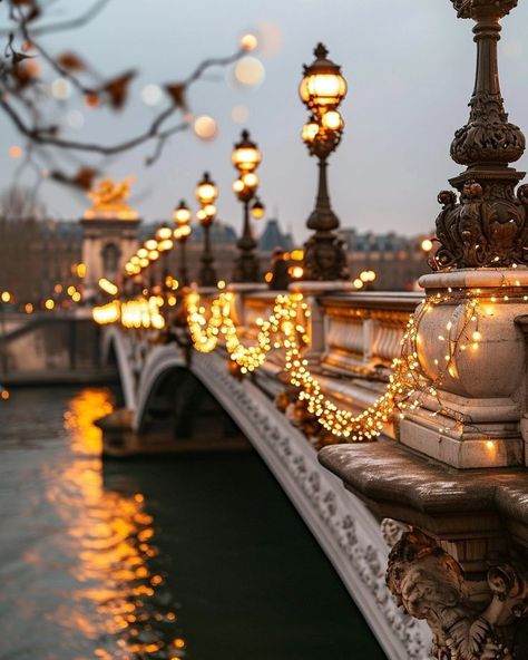 Paris by  night Marriage Vision Board, Paris Bridge, Paris Love, Life Is An Adventure, Favorite City, City Lights, What If, Travel Dreams, Creative Photography