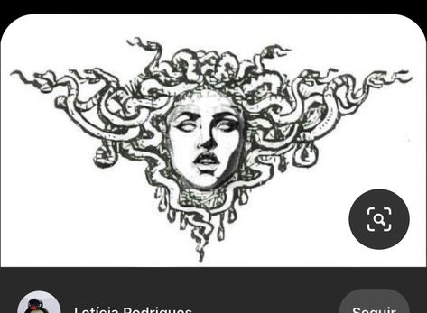 Medusa Tattoo Design, Muster Tattoos, Medusa Tattoo, Fotografi Vintage, Dream Tattoos, Black Ink Tattoos, Simplistic Tattoos, Tattoo Design Drawings, Tattoo Stencils