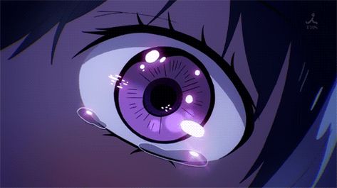 Gif Pink, Eyes Gif, Kyoko Kirigiri, Aesthetic Gifs, Japanese Animated Movies, Yandere Manga, Photos Of Eyes, Anime Gifs, Blue Anime