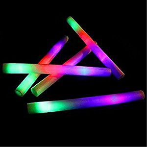 Amazon.com: 22 PCS 15.5 Inches LED Light Up Foam Sticks Color Changing Glow Baton Strobe for Party Supplies, Festivals, Raves, Birthdays,Children Toy by Taotuo: Toys & Games Glow Stick Party, Glow Party Supplies, Creative Photoshoot, Wedding Party Supplies, Glow Party, Party Pack, Glow Sticks, Strobe Lights, Party Lights