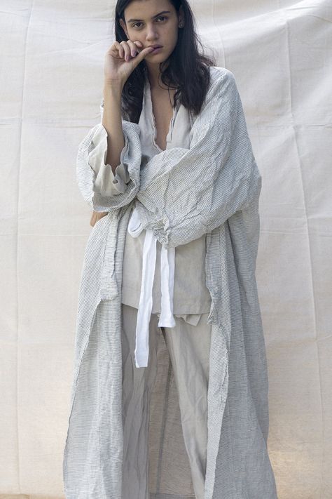 Ivory Loungewear, Cool Loungewear, Astrology Photography, Linen Sleep Sets With Relaxed Fit, Relaxed Fit Linen Sleepwear For Home, Relaxed Fit Linen Sleep Set, Relaxed Linen Sleep Set, Lounge Dresses, Kimono Sleepwear & Loungewear