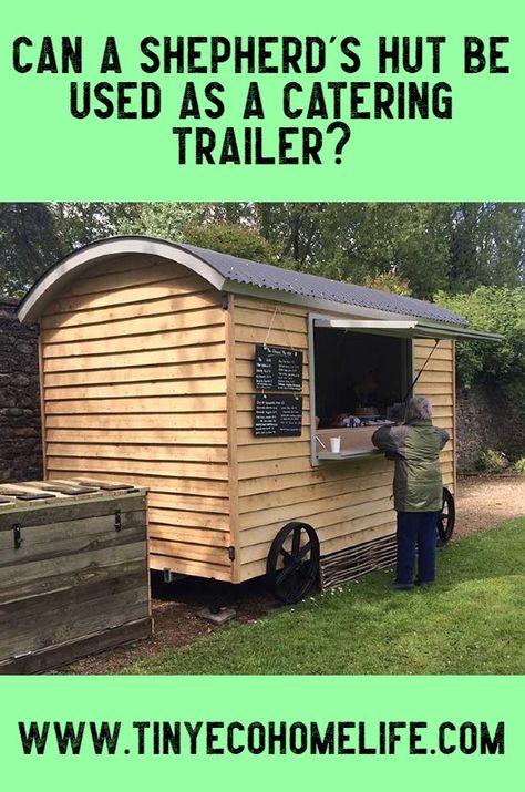 Drink Business, Catering Trailer, Food Van, Soda Shop, Mobile Office, Luxury Food, Shepherds Hut, Food Trailer, Frame House