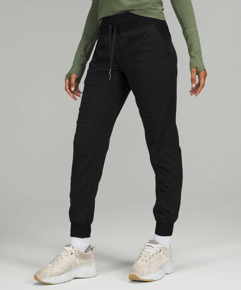 Dance Studio Mid-Rise Jogger *Full Length | Women's Joggers | lululemon Lululemon Dance Studio Jogger, Lululemon Align Joggers, Lululemon Joggers, Lululemon Pants, Black Joggers, Lululemon Women, Gym Fit, Joggers Womens, Dance Studio