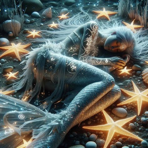 Ethereal Mermaid Art, Moonlight Mermaid, Mermaid Siren Fantasy Art, Mermaid Fantasy Photography, Underwater World Fantasy Mermaids, Realistic Mermaid, Mermaid Artwork, Mermaid Pictures, My Fantasy World