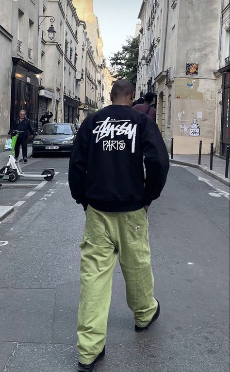 gender neutral outfit inspo tyler the creator swag outfits stussy copenhagen style cool fashion dream clothes streetwear indie skater boy jnco Dickies Outfits Men, Dickies Outfit, Stussy Hoodie, Guys Fits, Instagram Jewelry, Y2k Men, Street Style Outfits Men, Mens Fashion Streetwear, Looks Street Style