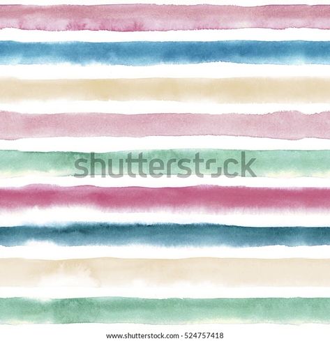 Watercolor Seamless Pattern Retro Color Stripes Stock Illustration 524757418 | Shutterstock Lining Pattern, Strip Pattern, Retro Color, Color Stripes, Image Illustration, Seamless Pattern, Seamless Patterns, Stock Illustration, Opera