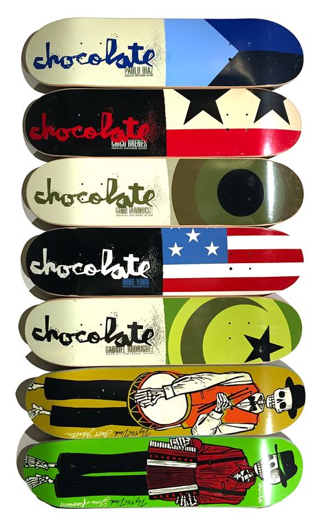 Chocolate Skateboards team rider boards #evanhecox Skate Graphics, Personal Project Ideas, Girl Skateboard, Skateboard Graphics, Chocolate Skateboards, Skateboarding Tricks, Old School Skateboards, Skateboard Art Design, Longboard Skateboard