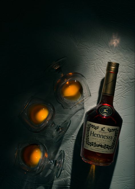 Cognac Aesthetic, Hennessy Aesthetic, Sunglass Photoshoot, Perspective Photography, Drink Photography, 2023 Vision, Product Photography, Whiskey Bottle, Cognac