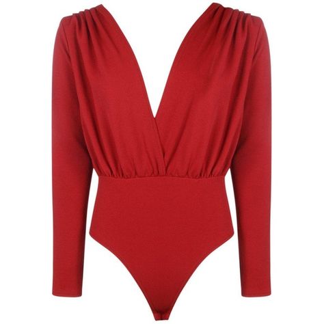 Boohoo Night Mila Textured Deep Plunge Wrap Bodysuit (€23) ❤ liked on Polyvore featuring intimates and shapewear Eclectic Clothes, Cropped Kimono, Bodysuit Pattern, Wrap Bodysuit, Fashion Nova Bodysuit, Plunge Bodysuit, Bodysuit Tops, Cropped Camisole, Deep Plunge