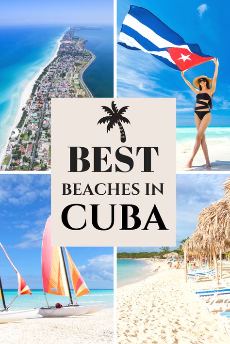 The BEST Cuba Beaches For Your Caribbean Vacation Cuba Island, Varadero Beach, Cuba Vacation, Cuba Beaches, Bali Tour, Best Island Vacation, Varadero Cuba, Royal Caribbean Cruises, Beaches To Visit