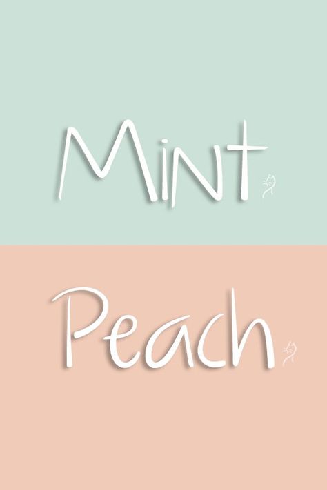 Peach Colour Combinations, Room Color Ideas Bedroom, Mint Color Palettes, Color Combinations Home, Room Color Combination, Color Knowledge, Wall Color Combination, Combination Dresses, Website Color Palette