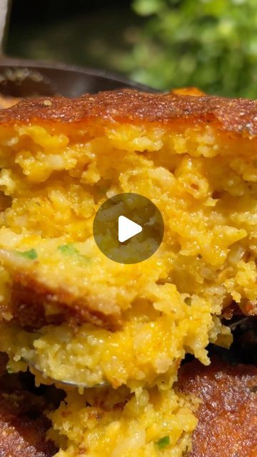 Cast Iron Cooking & Recipes on Instagram: "🔥Cheesy Jalapeño Cornbread🔥 Let’s go!🔥

This recipe was inspired by @smokinandgrillinwithab this dude has an awesome YouTube channel. Y’all need to check him out! Best cornbread recipe I’ve ever tried! 

#quickandeasymeals #quickandeasyfood #quickandeasyrecipes #quickandeasyrecipe #cornbread #cornbreadfed #recipeshare #cookingoverfire #bakingvideo #castironcooking #castironrecipes #castironbaking" Best Cast Iron Cornbread Recipe, Best Cornbread, Best Cornbread Recipe, Cooking Over Fire, Jalapeño Cornbread, Baking Videos, Cornbread Recipe, Cast Iron Recipes, Corn Bread Recipe