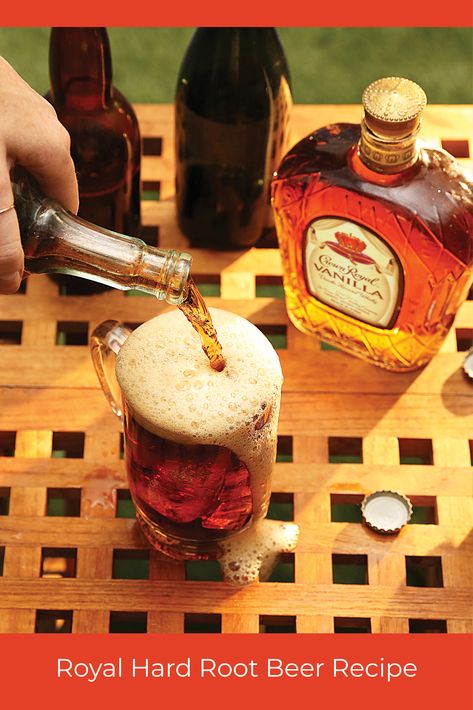 Find Crown Royal Vanilla at your local Exchange Store! Crown Royal Vanilla Recipes, Root Beer Recipes, Crown Drinks, Crown Royal Vanilla, Crown Royal Recipes, Root Beer Recipe, Vanilla Drinks, Crown Royal Drinks, Meyer Lemon Recipes