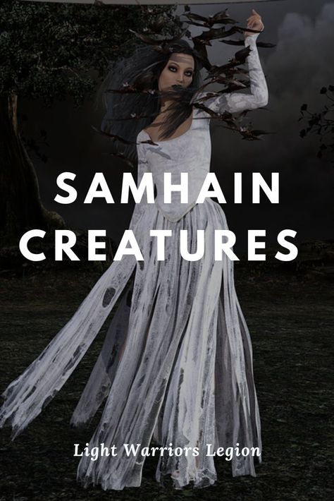 Samhain Creatures Pagan Samhain Costume, Samhain Deities, Samhain Outfit, Samhain Costume, Samhain Aesthetic, Samhain Ideas, Samhain Festival, Samhain Traditions, Blessed Samhain