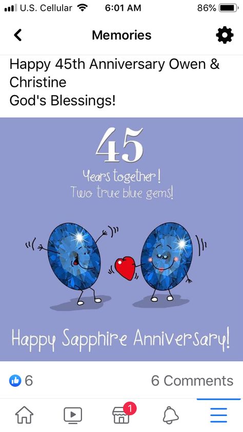 Happy 45th Anniversary, Sapphire Anniversary, 45th Anniversary, Sapphire Wedding, Blue Gems, 45 Years, True Blue, Wedding Anniversary, Quick Saves