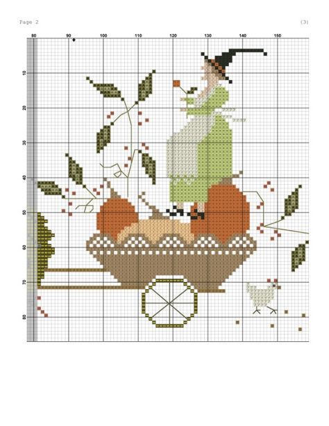 With Thy Needle And Thread, Brenda Gervais, Halloween Cross Stitch Charts, Cross Stitch Gallery, Fall Cross Stitch, Cross Stitch Freebies, Halloween Cross Stitch Patterns, Halloween Cross Stitches, Fall Patterns