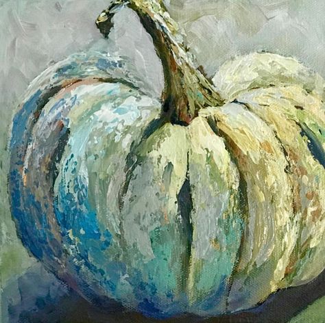 Fall Decor Pumpkins, Pumpkin Paintings, Decor Pumpkins, Watercolor Pumpkin, Fall Canvas, Watercolor Pumpkins, Pumpkin Painting, Pumpkin Art, Autumn Painting