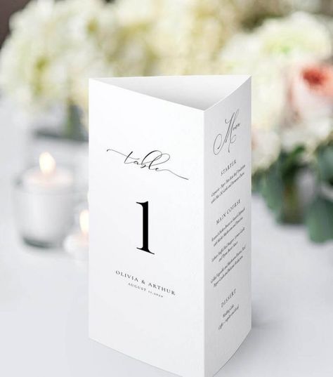 Triangle Table, Triangle Template, Wedding Dinner Menu, 카드 디자인, Table Stand, Wedding Menu Cards, Wedding Mood, Certificate Templates, Table Number