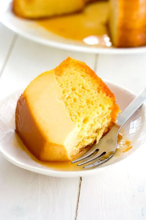 Flan Cocho, Flan Ideas, Cuban Cake, Flancocho Recipe, Flan Cakes, Easy Flan, Spanish Flan, Flan Recipes, Vanilla Flan