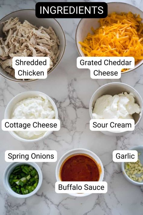 Cottage Cheese Buffalo Chicken Dip - Divalicious Recipes Buffalo Dip With Cottage Cheese, High Protein Buffalo Chicken Dip Cottage Cheese, Cottage Cheese Buffalo Chicken Dip, Buffalo Chicken Cottage Cheese Bowl, Cottage Cheese Buffalo Chicken, High Protein Buffalo Chicken Dip, Cottage Cheese Dip Recipes, Cottage Cheese Dinner, Stealth Health