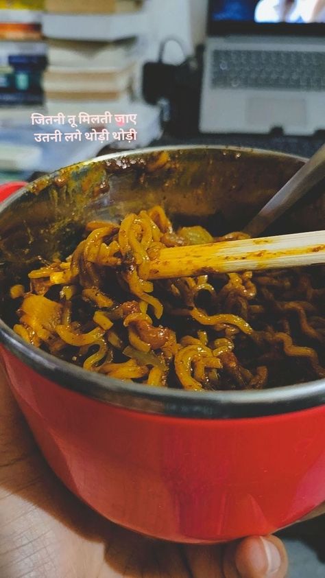 Maggi love Maggie Quotes Food Funny, Maggie Caption, Maggi Snapchat Story, Maggi Quotes, Maggi Captions, Maggi Photo, Maggi Snap Story, Maggi Aesthetic, Maggi Snap