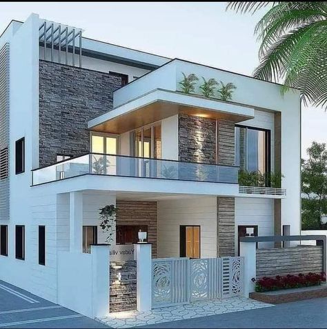 Labas Ng Bahay, Indian House Exterior Design, Modern Bungalow House Design, House Outer Design, House Roof Design, Small House Front Design, Modern Small House Design, Small House Design Exterior, Building House Plans Designs