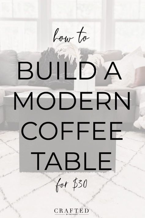 Diy Modern Coffee Table, Diy Coffee Table Plans, Solid Stain Colors, Solid Stain, Diy Living Room Furniture, Coffee Table Plans, Bank Check, Pocket Hole Jig, Quick Diy