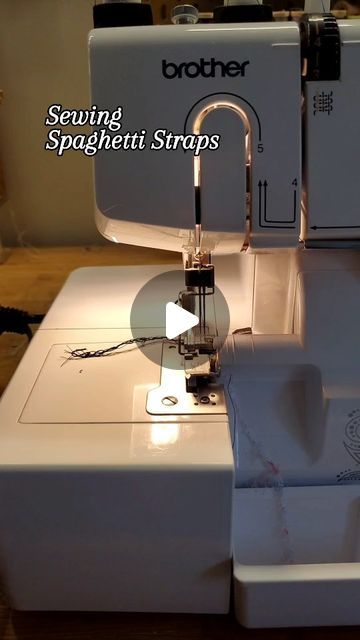 Tanya Morera on Instagram: "Easy way to sew Spaghetti Straps 😉

Have you tried this method before? 

#sewingtricks #sewingknits #sewitsofig #sergersewing #sewingtechniques #sewingspaghettistraps #sewingdrawstrings" Serger Sewing, Have You Tried, Sewing Techniques, You Tried, Spaghetti Strap, Fabric Design, Spaghetti, Design Ideas, Couture