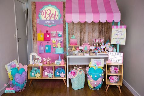 Ice Cream Birthday Party Theme, Souvenir Display, Party Planning Business, Shop Stationery, Ice Cream Birthday Party, Craft Booth Displays, Planning Business, Candyland Party, Craft Show Displays