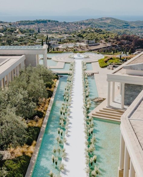 Everything You Need to Know When Booking Amanzoe Resort in Greece for Your Destination Wedding Greece Resorts, Wedding Color Ideas, Destination Wedding Locations, Greece Wedding, Greek Wedding, Destination Wedding Venues, Bucket List Destinations, Wedding Mood, Popular Wedding