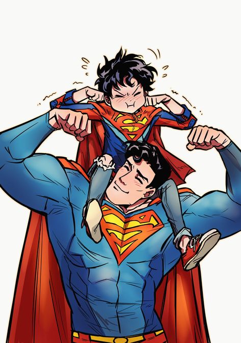 GOZER🥚 (@gozerdor) on X Clark Superman, Jon Kent, Superman X Batman, Nightwing And Starfire, Superman X, Superman Family, Superman Art, Dc Comics Artwork, Batman Family