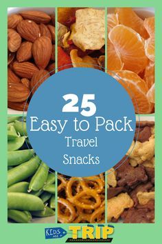 If you are looking for an easy to pack travel snack, look no further, we have 25 easy to pack travel snacks for your next trip or just for every day. Travel Snacks Kids, Snacks Road Trip, Snacks Travel, Road Trip Food, Road Trip Snacks, Travel Snacks, Healthy Travel, Road Trip With Kids, Kids Snacks