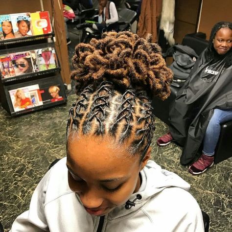 Loc Styles Medium Updo Women, Dreads Styles For Women, Short Dreadlocks Styles, Loc Updo, Dread Head, Locs Styles, Twisted Hair, Beautiful Dreadlocks, Short Locs Hairstyles